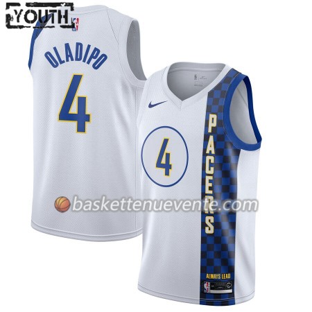 Maillot Basket Indiana Pacers Victor Oladipo 4 2019-20 Nike City Edition Swingman - Enfant